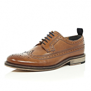 Обувь Brown Leather Derby Brogues 