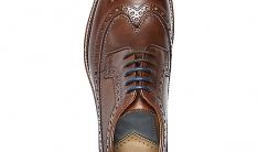 Обувь Dark Brown Leather Derby Brogues  - 2