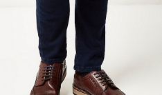 Обувь Dark Brown Leather Derby Brogues  - 3